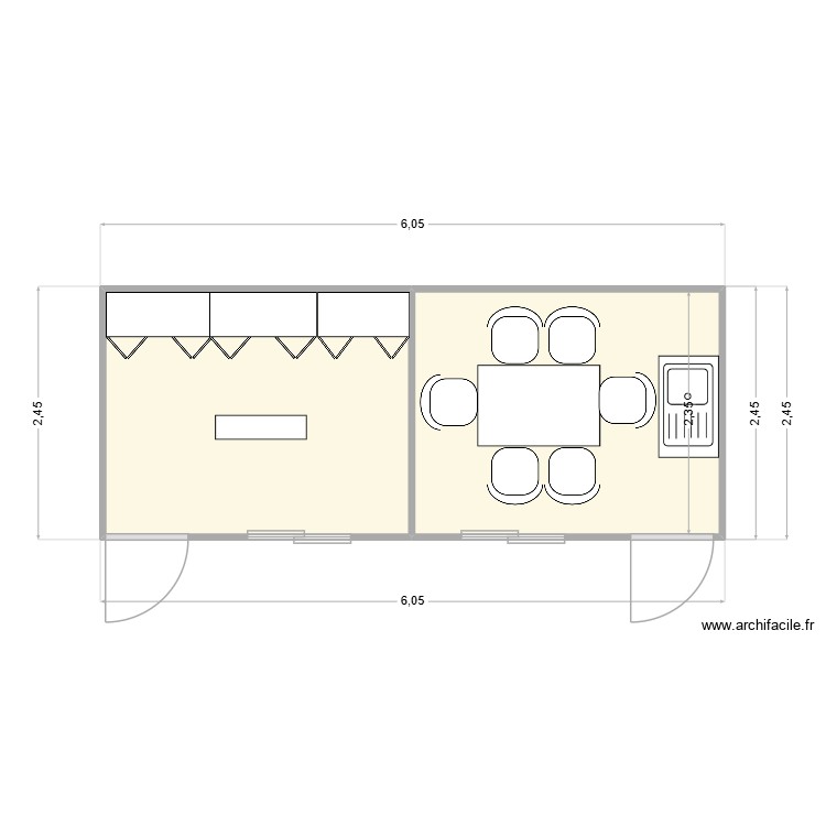 SEEM CHANTIER OULLINS. Plan de 0 pièce et 0 m2