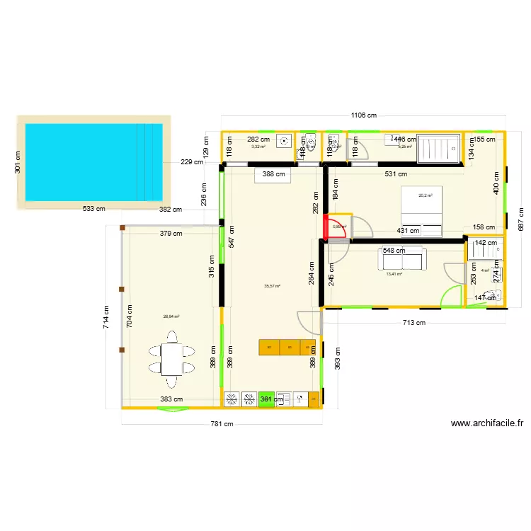 Popotte 20 nov 2025. Plan de 