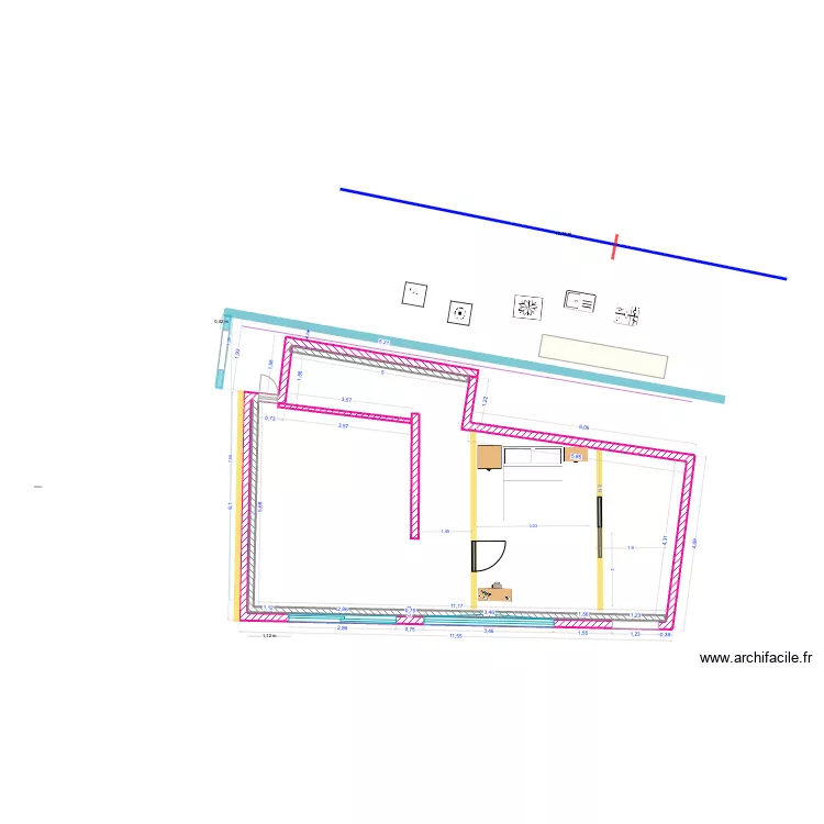 Port-Blanc Plan 27.08.25 (CUISINE). Plan de 