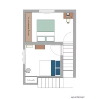plan chambre 2