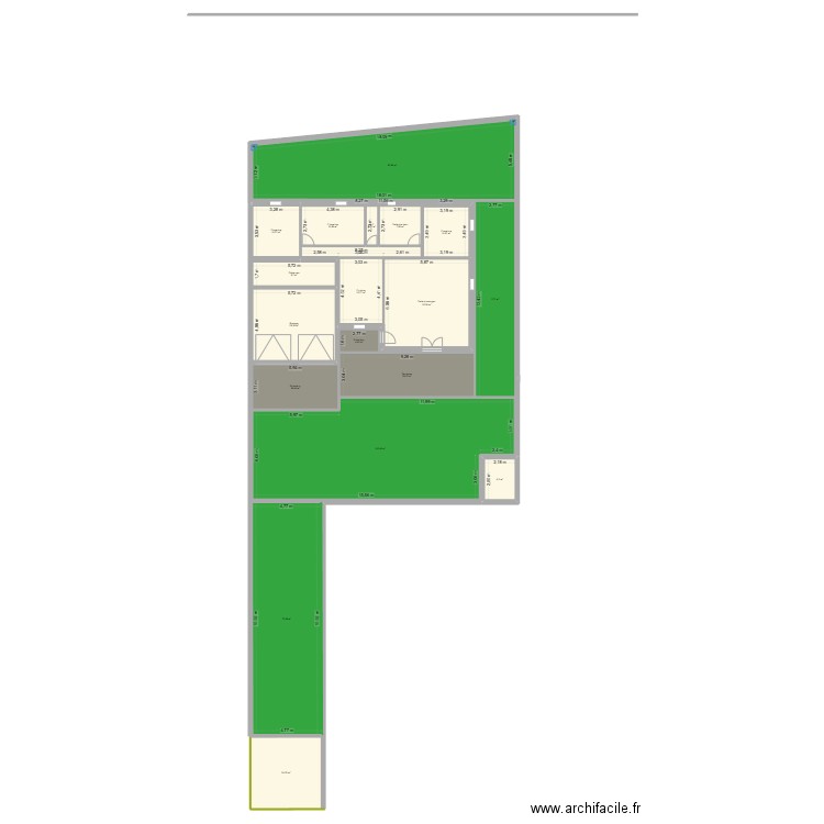 14 Impasse des nymphes. Plan de 0 pièce et 0 m2