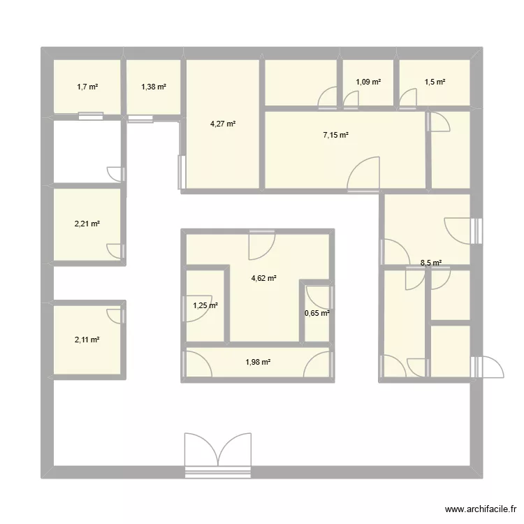 plan clinique. Plan de 13 et 38 m² plan clinique. Plan de 13 et 38 m²