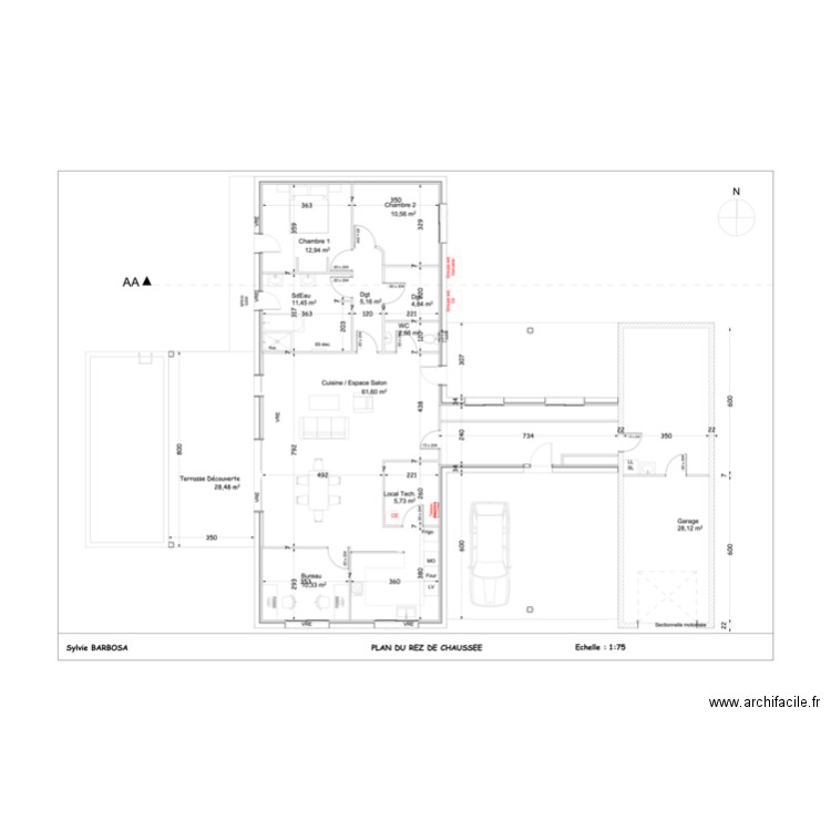 BARBOSA. Plan de 0 pièce et 0 m2