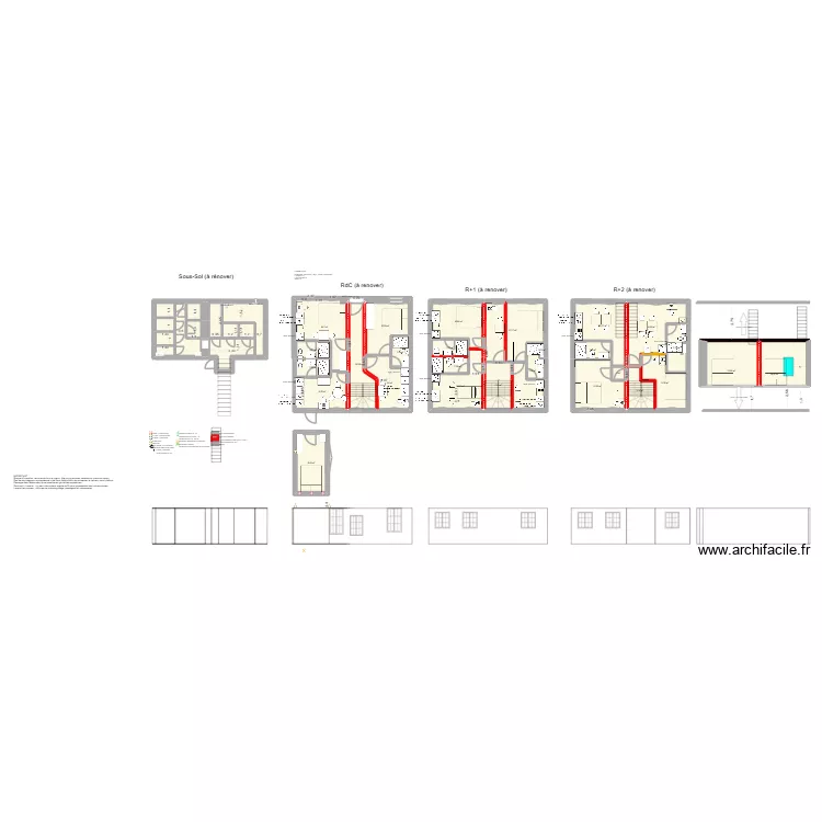 MOBILIER - FINAL. Plan de 39  et 256 m²