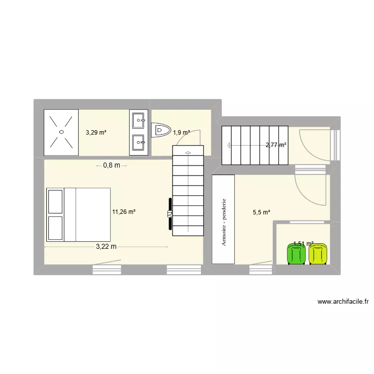 t2 definitif lazarou exeptionnel. Plan de 12 et 87 m² t2 definitif lazarou exeptionnel. Plan de 12 et 87 m²