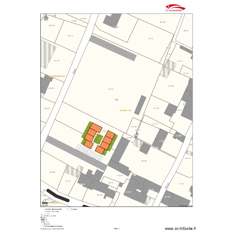 HI - Auchay sur Vendee. Plan de 0 pièce et 0 m2