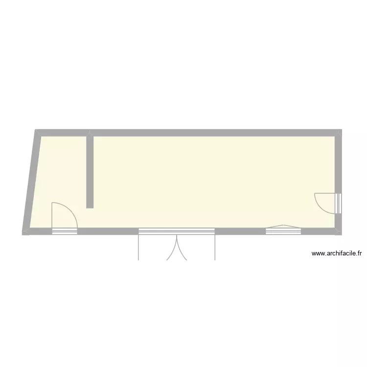 plan dép. Plan de 1 Pièce et 42 m² plan dép. Plan de 1 Pièce et 42 m²