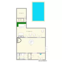 Maison cactus rez de chauss&eacute;