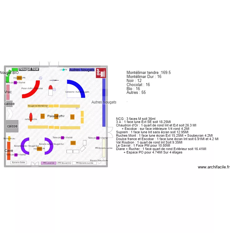 Boutique Est_mod&egrave;le2024 V1. Plan de 