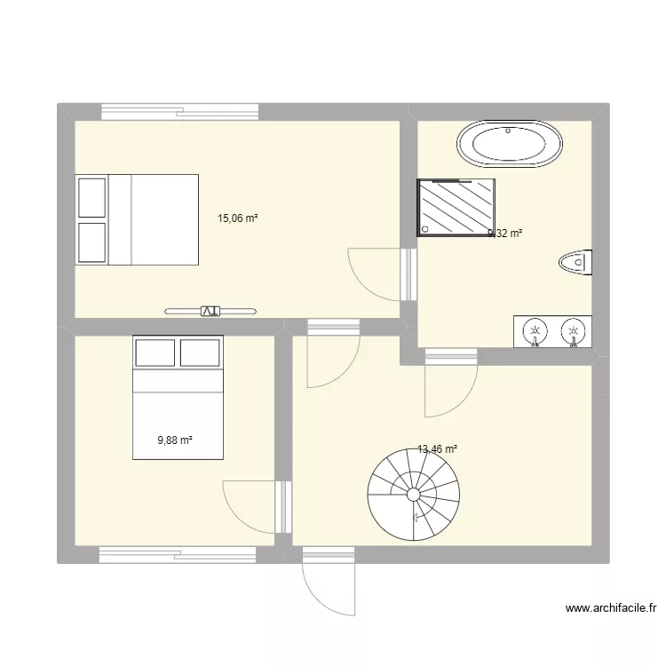 RDC RENO N°7. Plan de RDC RENO N°7. Plan de