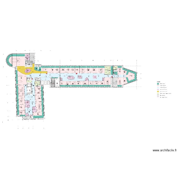 Imp&eacute;ratrice 4&egrave;me &eacute;tage (cegelec). Plan de 0 pièce et 0 m2