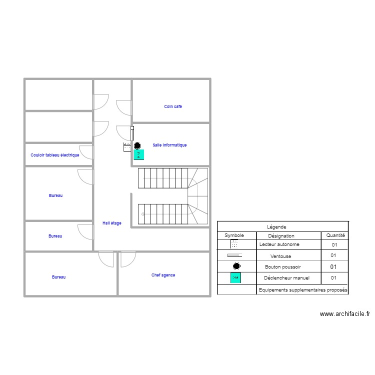 MBOP ETG  accès Pro. Plan de 0 pièce et 0 m2