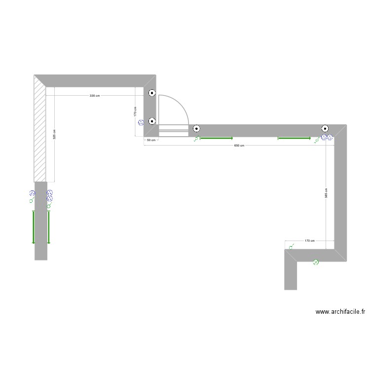 elec garage. Plan de 0 pièce et 0 m2