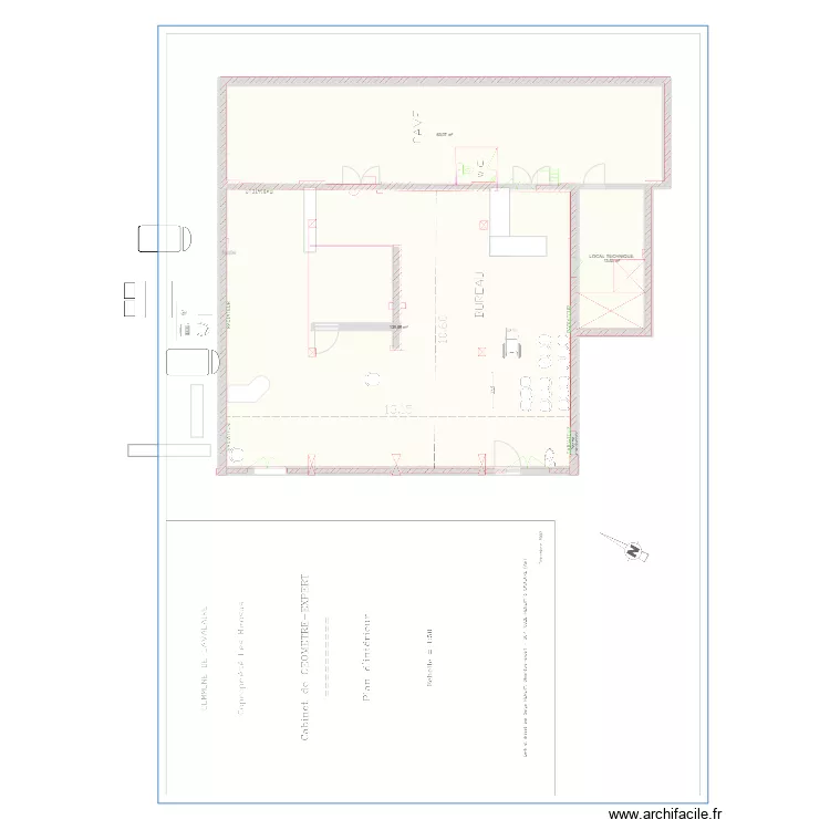 bigcab test. Plan de 