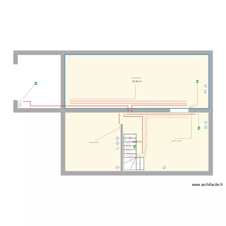 Houilles elec. Plan de 