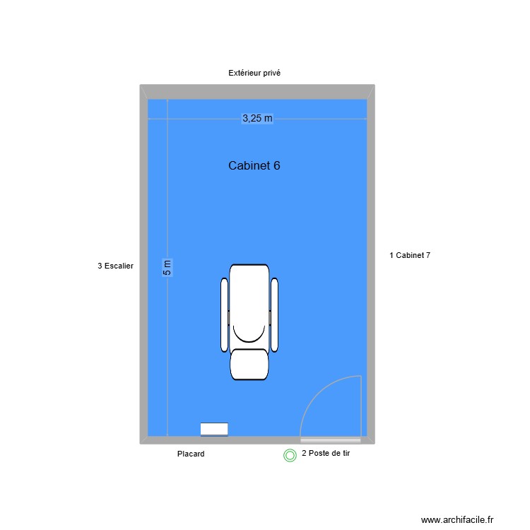 31544 Cabinet 6. Plan de 0 pièce et 0 m2