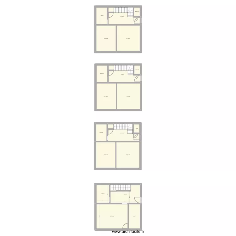 maison. Plan de 19 et 173 m² maison. Plan de 19 et 173 m²