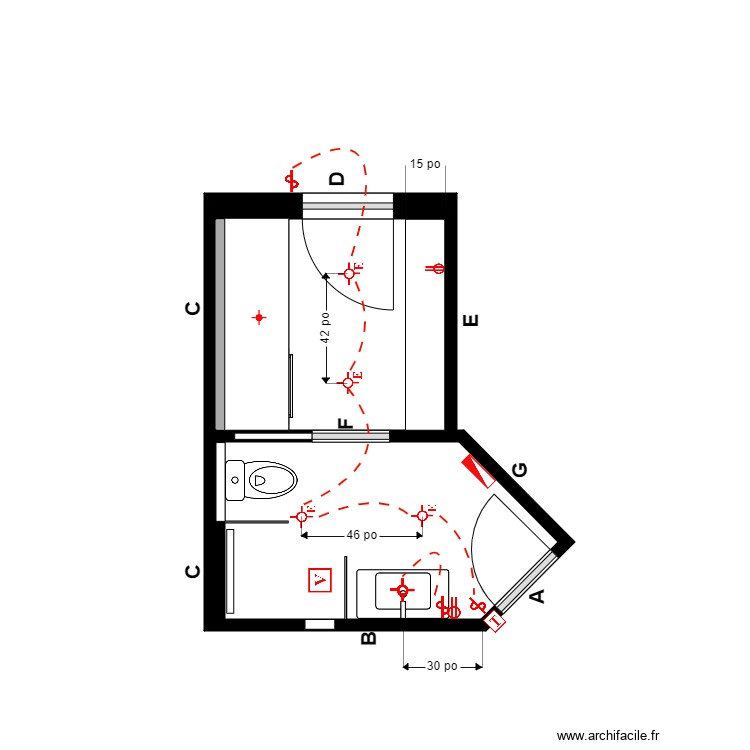 guilbault électrique. Plan de 0 pièce et 0 m2