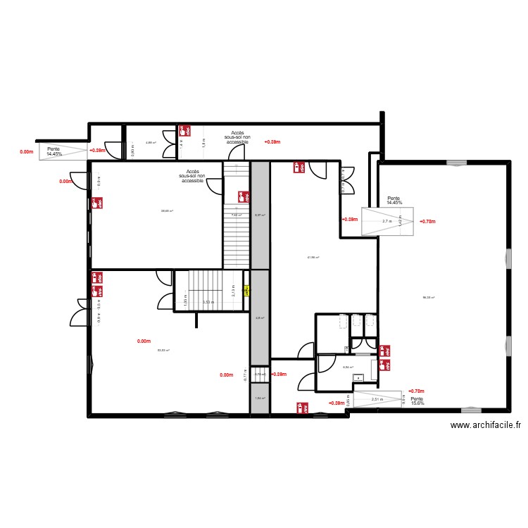 Ecole Graine Arc en Sièle - PPMS. Plan de 17 pièces et 302 m2