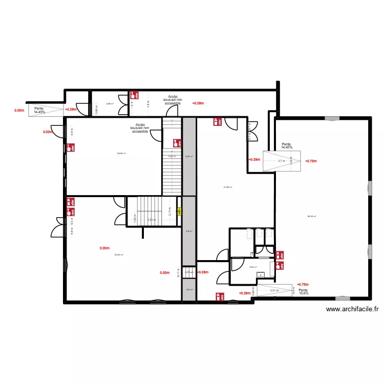 Ecole Graine Arc en Si&egrave;le - PPMS. Plan de 