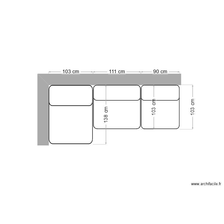 BBB. Plan de 0 pièce et 0 m2