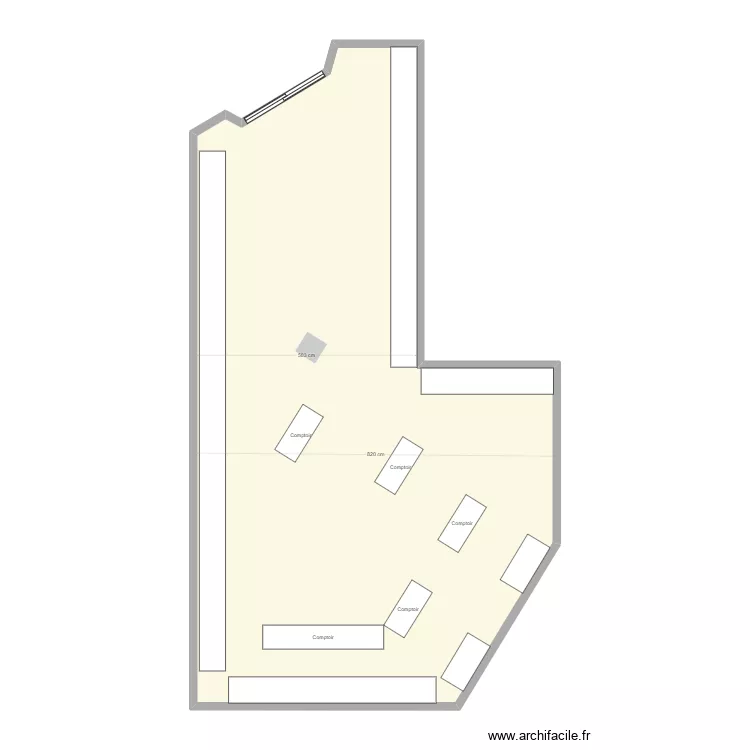 Pharmacie de l'oc&eacute;an 1. Plan de 