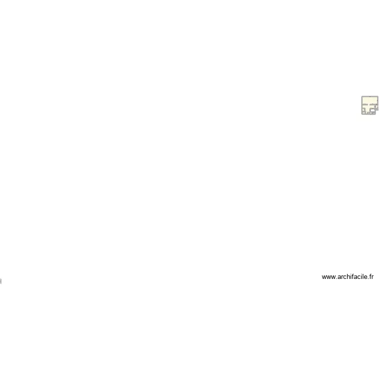 Cabri&egrave;re. Plan de 3 pièces et 305 m²