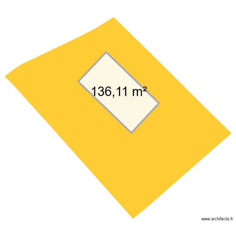 Projet Renoux - 1. Plan de 1 pièce et 136 m2