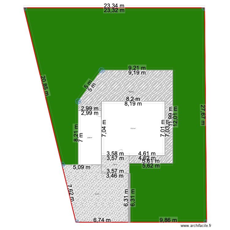 v1 subles 07/03. Plan de 6 pièces et 553 m2