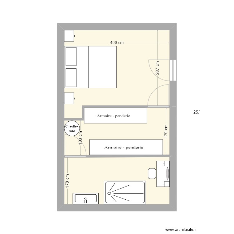 sdeb. Plan de 0 pièce et 0 m2