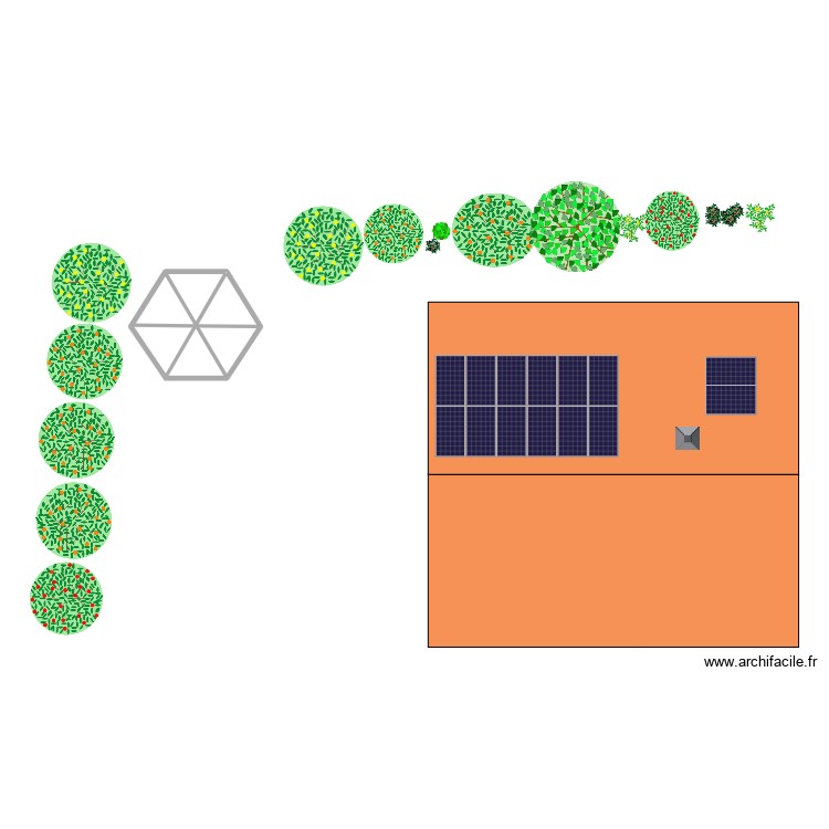 toiture archi. Plan de 0 pièce et 0 m2 toiture archi. Plan de 0 pièce et 0 m2