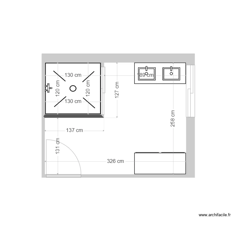 Jausseran. Plan de 