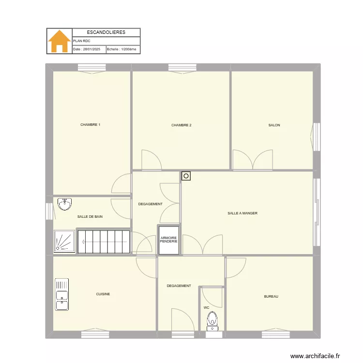 EscandolieresRDC. Plan de EscandolieresRDC. Plan de