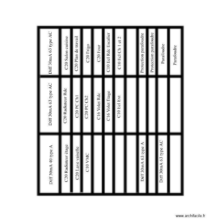 Mich tableau. Plan de 0 pièce et 0 m2