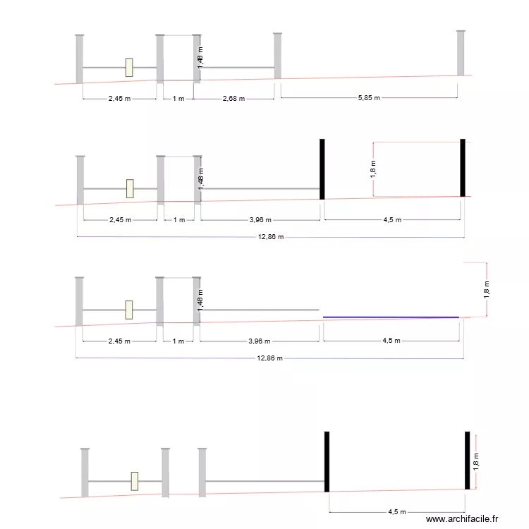 Neuraz - Briis sous forges. Plan de Neuraz - Briis sous forges. Plan de