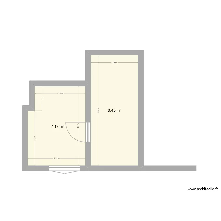 25bis. Plan de 2 et 16 m² 25bis. Plan de 2 et 16 m²