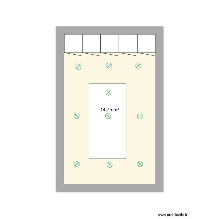 PORT. Plan de 0 pièce et 0 m2