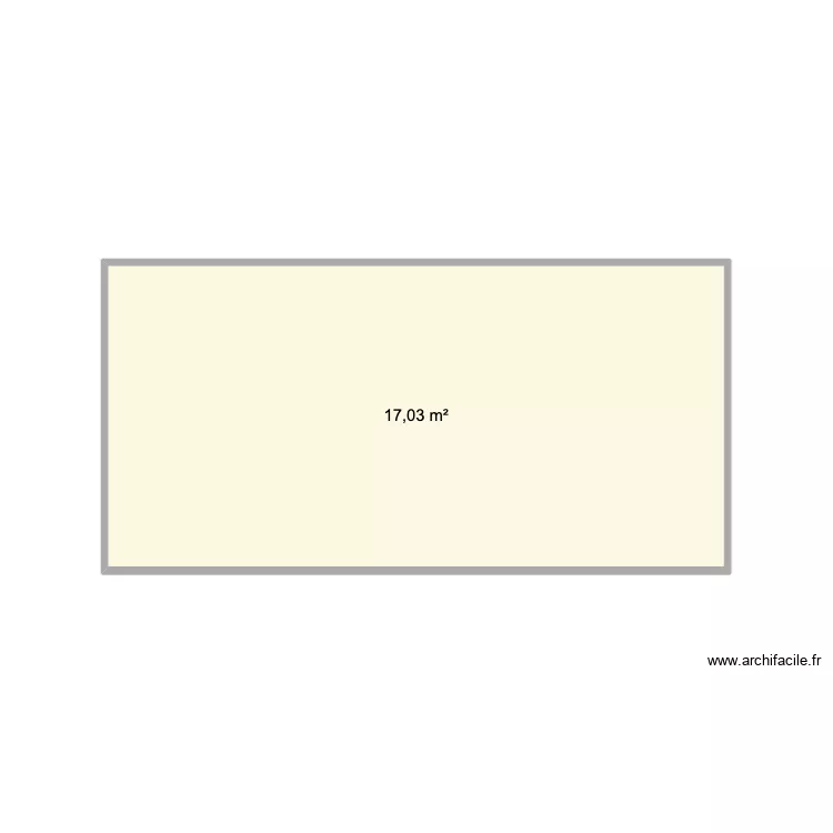 stand 3x6. Plan de 1  et 17 m²