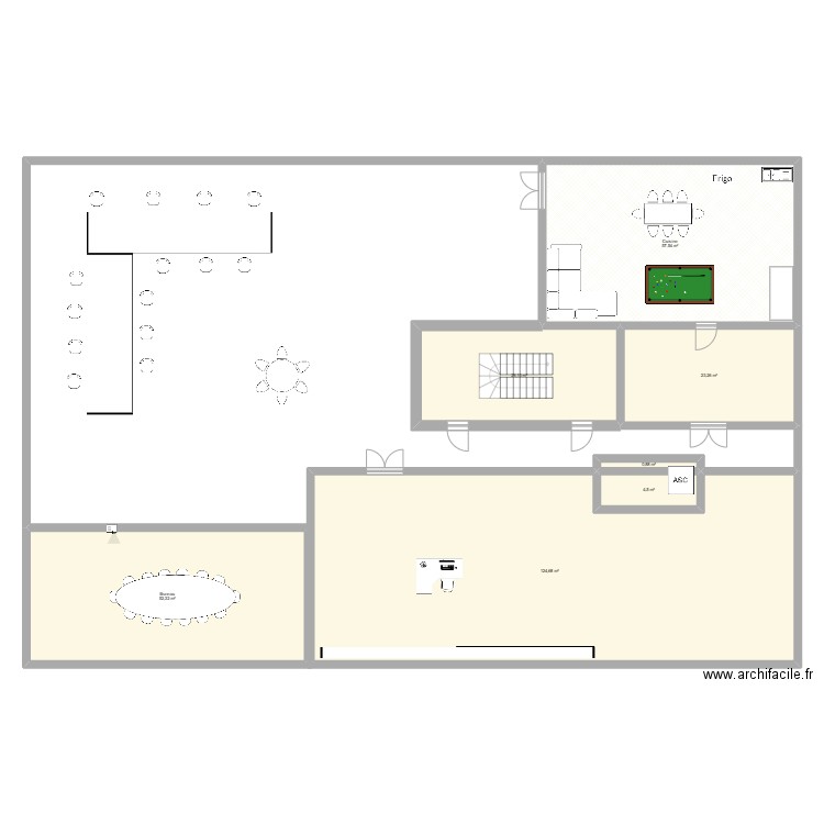audit. Plan de 7 pièces et 289 m2