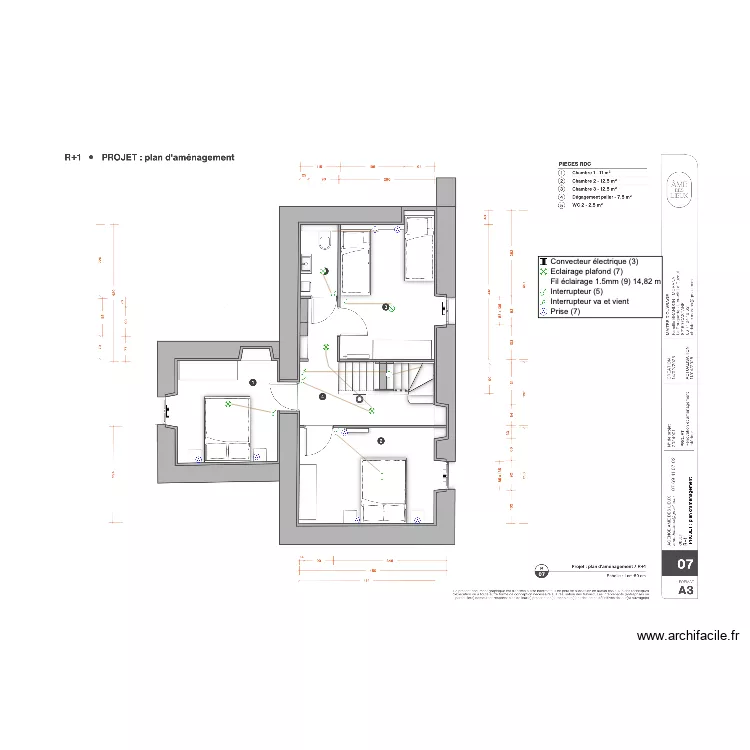 Maison Brandon Morana 1er. Plan de 