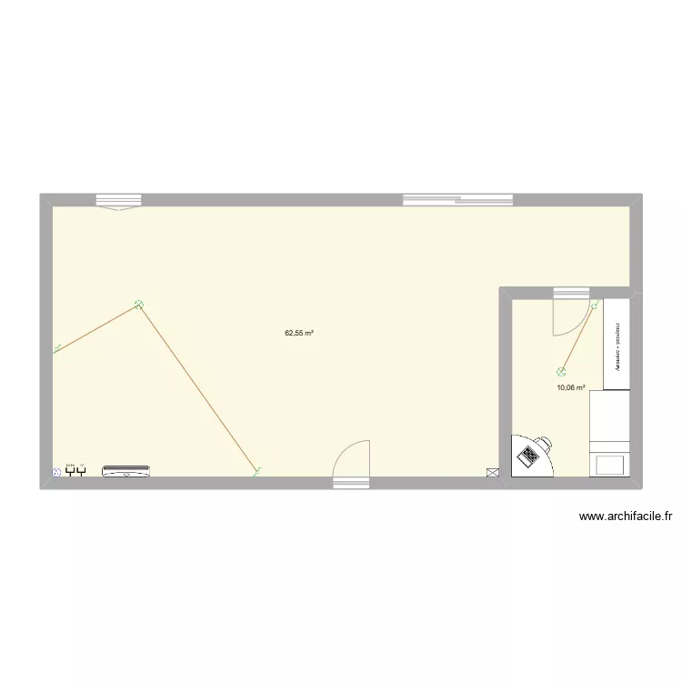 Plans de maison . Plan de 