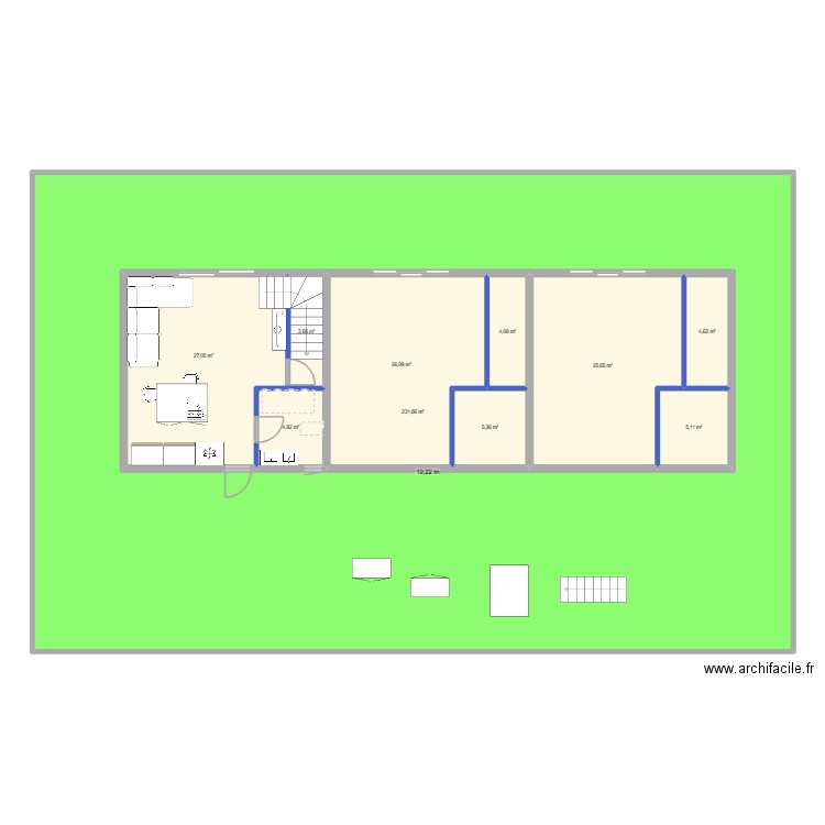 trio studio. Plan de 0 pièce et 0 m2