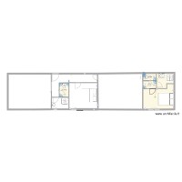 Plan longère complet coté est