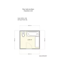 Salle de Bain chambre 149