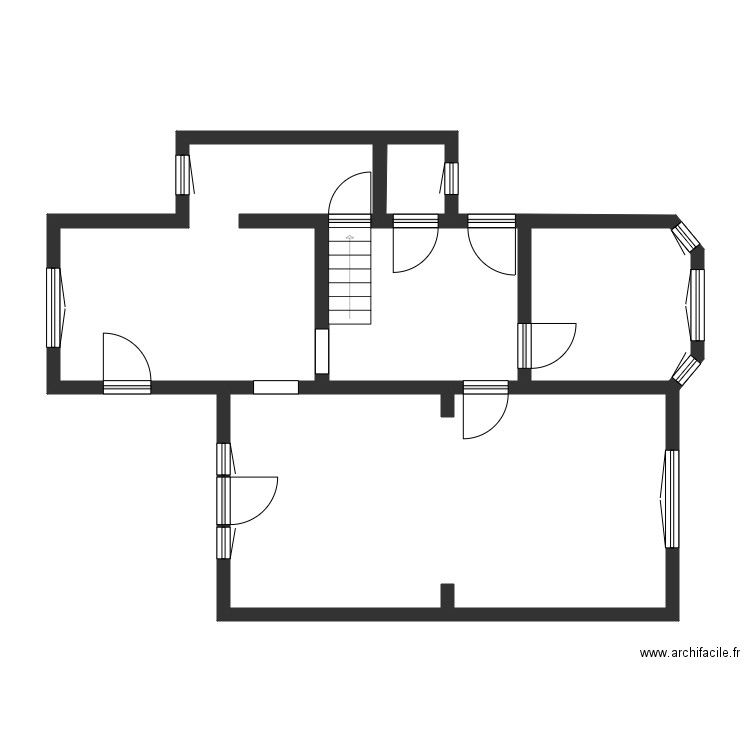 Falise Auvelais 1. Plan de 17 pièces et 245 m2