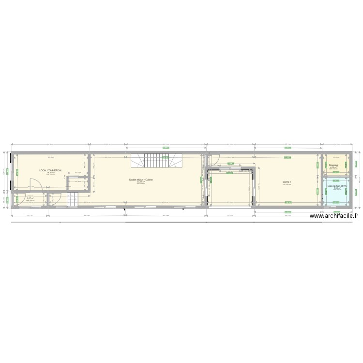 ARCHI A10 2 juil ter2. Plan de 15 pièces et 232 m2