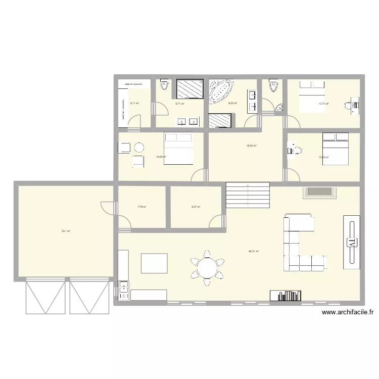 test plan maison. Plan de 11 et 221 m² test plan maison. Plan de 11 et 221 m²