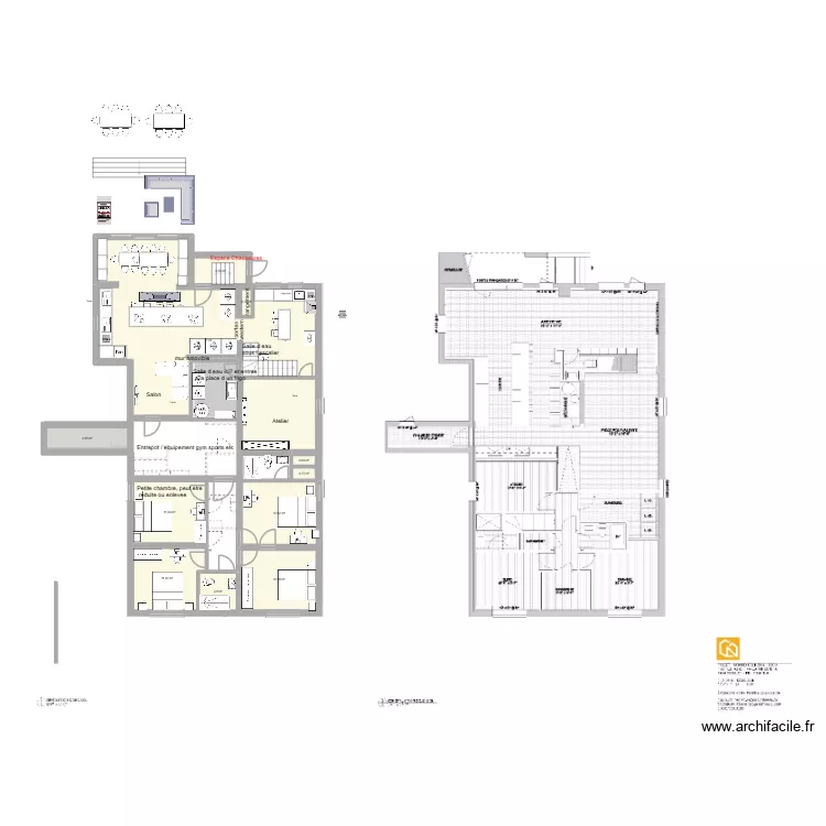 Nicolet 2026 v4 gym. Plan de 11  et 139 m²