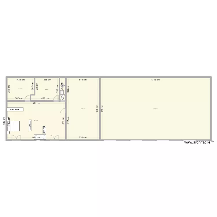 Villa Tarzan 5. Plan de 