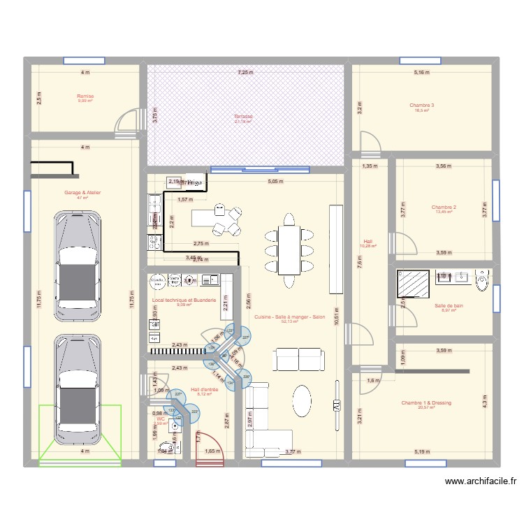 Plan Nadrin-1. Plan de 0 pièce et 0 m2